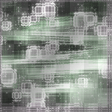 Animated background green silver new year