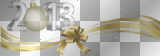 happy new year border deco