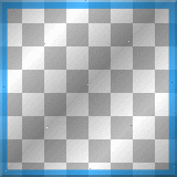 animated blue flashing frame "by skeetero8"