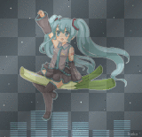 Miku-chan leek ride