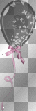 Pink and Black Party Balloon