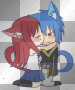 Fairy Tail~GerardxErza~[Stamp By NekoRika]