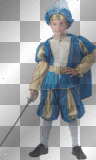 DISFRAZ NIÑO PRINCIPE AZUL 