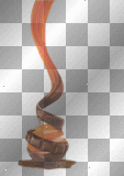 artemia transparent orange-chocolate chocolat-orange fruit 