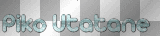 Piko Utatane glitter logo
