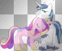Princess Cadence And Shining Armor Stamp!