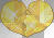 yellow gem heart