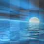 Moonlight On The Water BG~Blue©mousey2013
