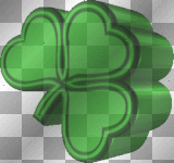 Animated Green Shamrock