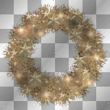Animated Christmas Wreath