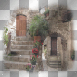 soave background vintage house spring