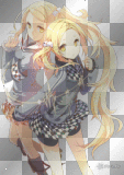 anime twin girls