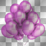 Balloons party celebration violet EndlessImpressions