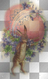  transparent vintage easter egg flower