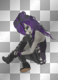 purple gothgirl 2