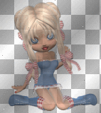 FANTASY BLUE JEANS DOLL