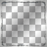 ANIMATED WHITE GLITTER FRAME 