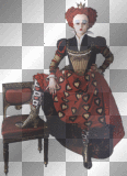WONDERLAND  RED QUEEN Helena Bonham Carter