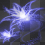 Glow Light Flowers BG~DK-Blue©mousey2013