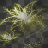 Glow Light Flowers BG~Gold©mousey2013