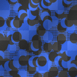 EMO ANIME BUBBLE ANIMATED BACKGROUND BLUE