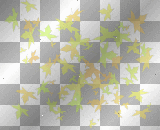 Green, Brown, Yellow Maple Leaves