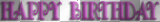 soave text happy birthday pink