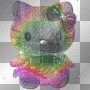 EMO TOY HELLO KITTY RAINBOW