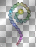 EMO SWIRL PEARL RAINBOW