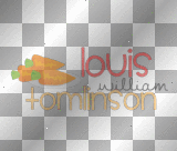 One Direction 1D Louis William Tomlinson orange name carrots nice by sakurita10