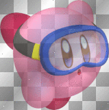 swimming Kirby