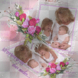 Mother's Day Pink Background