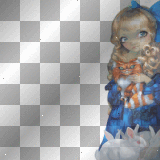 FANTASY DOLL ALICE WONDERLAND CHESIRE CAT
