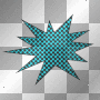 EMO BACKGROUND ANIMATED STAR TURQUOISE