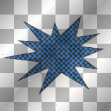 EMO BACKGROUND ANIMATED STAR BLUE