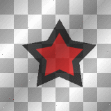 EMO ANIMATED STAR RED