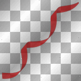 EMO GOTHIC RIBBON RED