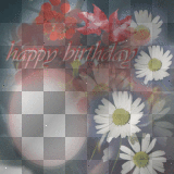 happy birthday frame 
