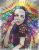 Rainbow  woman fantasy
