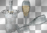 animated glitter champagñe,botlle,dubravka 