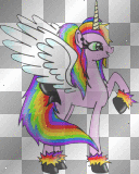 Rainbow Pony