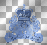 Michael Jackson Blue Crown Trans!!!LW