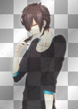 anime boy " shadow white " [_IamNina_]
