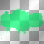 glitter brush Green Nice