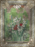 AM9505 bouquet fleurs/roses