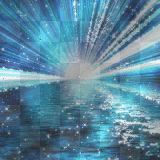 Animated background rays