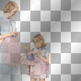 vintage mother and child Louise♥♥