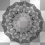 Circle mandala blauefee1976 Deco Anime Background transparent black white gray anime Vintage Goth black&white schwarzweiß