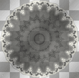 Circle mandala blauefee1976 Deco Anime Background transparent black white gray anime Vintage Goth black&white schwarzweiß