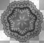 Circle mandala blauefee1976 Deco Anime Background transparent black white gray anime Vintage Goth black&white schwarzweiß